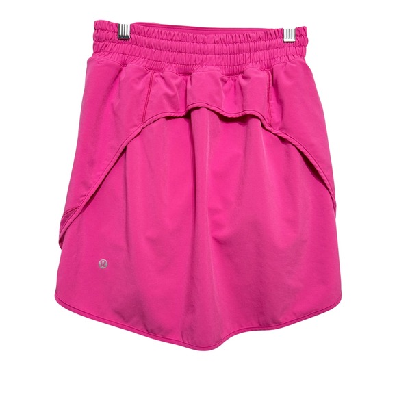 Lululemon Athletica Hotty Hot High-Rise Skirt Long Sonic Pink Size 4 Athletic - Picture 9 of 15